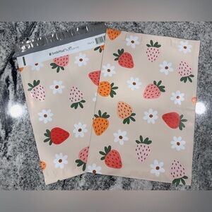 Strawberry Polymailers - set of 20